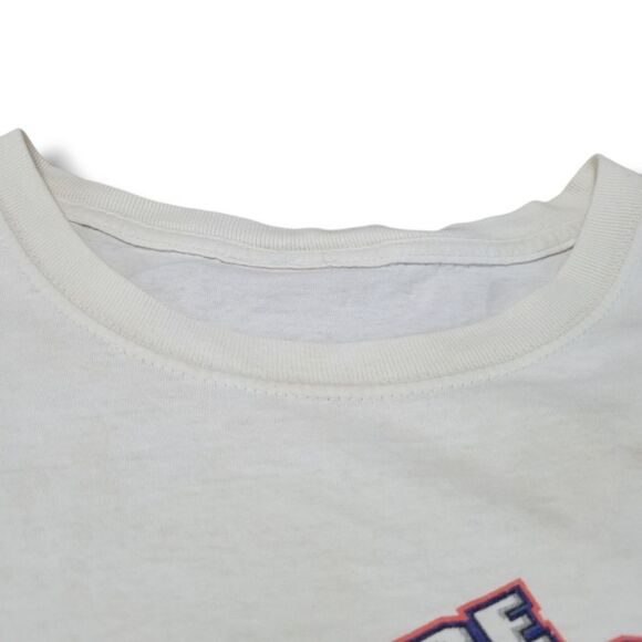 Marvel Thor Shirt Size Medium MLB New York Mets Graphic Tee Grungy Grunge Stains - Picture 7 of 12